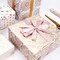 Gift Wrapping Paper Rolls Bundle (4 Rolls:100 sq. ft. ttl.) with White/Gold/Silver Diamonds/Dots/Rainbows/Stripes Pattern for Birthday Wedding Baby Shower Christmas -30 Inch X 10 Feet